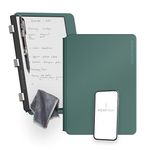 Rocketbook PRO 2.0 Reusable Digital Notebook - Smart Notepad A4 Green, Wirebound Note Book To Do List Pad, Dotted and Lined Paper with Frixion Erasable Pen and Wipe, Office Gadget with Rocketbook App