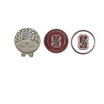 Team Golf unisex adult 42047 Cap Clip With 2 Golf Ball Markers, Multi Team Color