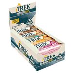 TREK High Protein Flapjack Variety Pack - Gluten Free - Plant Based - Vegan Snack - 50 g x 16 bars