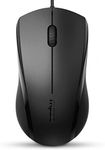 RAPOO Silent Wired Mouse, 1000 DPI 