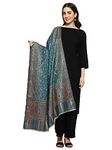 Weavers Villa Women's Kashmiri Woven Acro Wool Paisley Kani Ladies Shawl, 100cm x 200cm