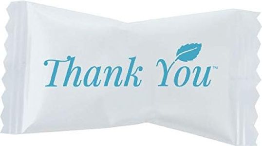 Hospitality Mints Peppermint Ice Crystals, Individually Wrapped with Thank You Message, 26 Ounce