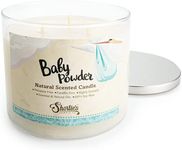 Baby Powder Scented Natural 3 Wick 