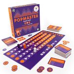 Ginger Fox Official PopMaster Board Game | Special Edition | Based on the Fun Weekday Greatest Hits Radio Quiz | Includes The Iconic 3-in-10 Question Round From Ken Bruce | Family Fun Music Trivia