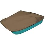 AMGJ Pedal Boat Cover 112.5" L X 78.7" W Waterproof Heavy Duty 600D Oxford Fabric Outdoor 3 or 5 Person Paddle Boat Protect Cover DustProof UV Protection,Brown