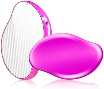 Crystal Hair Eraser for Women and Men, Reusable Crystal Hair Remover Magic Painless Exfoliation Hair Removal Tool, Magic Hair Eraser Device for Back Arms Legs (Lavender)