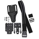 ACEXIER Tactical Drop Leg Band Strap Quick Locking System for Glock 17 M9 Gun Holster Platform Adapter with QLS 19 22 Hunting Accessory