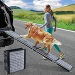 Duckygoo 63" Foldable Dog Car Ramp,