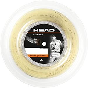 Head Master Synthetic Fibre Tennis String Reel (Natural) | High Tension