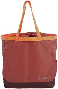 Eddie Bauer Stowaway Packable 25l Cinch Tote with Adjustable Cord-Lock Closure and Exterior Slip Pocket, Maroon, One Size, Eddie Bauer Stowaway Packable 25l Cinch Tote With Adjustable Cord-lock Closure and Exterior Slip Pocket