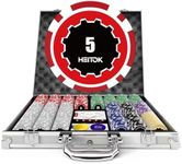 HEITOK Casino Poker Set with Number