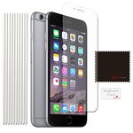 TECHGEAR [10 Pack] Screen Protectors for iPhone 6s, iPhone 6 (4.7 Inch) - Ultra Clear Screen Protector Guard Covers Compatible with Apple iPhone 6s, iPhone 6 (4.7") [ECO PACK]