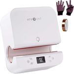 HTVRONT Auto Tumbler Heat Press Machine - Mug Heat Press Heat Up Fast & Even, Professional Tumbler Press High-Security for 2.95"-3.18" Sublimation Tumblers, Cups, Glasses and Mugs(White)