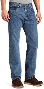 Levi's Men's 501 Original Fit Jeans (Also Available in Big & Tall), Medium Stonewash, 36W x 32L