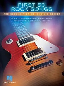 Hal Leonard First 50 Rock Songs You Should Play On Electric Guitar Book