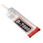 DHRUV-PRO B-7000 Glue Multi-Purpose Transparent Adhesive (1.68 fl Oz/ 50ml) for Jewellery, Epoxy Resin, Shoes, Toys, Bag, Flowers, Touch Screen Cell Phone Repair Adhesive (50 ml)