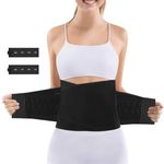 ACWOO Postpartum Belly Wrap, C Section Recovery Belt, Postpartum Support Belly Belt, Abdominal Binder After pregnancy Postpartum Belly Band, Tummy Girdle Corset Body Shaper, Waist Trainer Belts