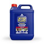 Jeyes Fluid Outdoor Cleaner & Disinfectant for Paths, Patios, Driveways, Pet Housing & Unblocking Drains, 5 Litre