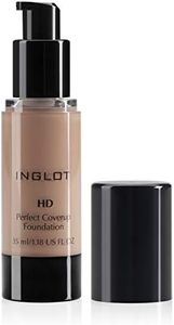 Inglot HD Perfect Coverup Foundation 72 | Long-lasting coverage | Conceals imperfections | HD pigments | Adjusts to skin tone | Vegan | Cruelty-free | 35 ml