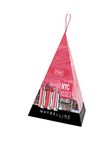 Maybelline New York NYC Kisses Gift Set: Colour For All Mauve, Pink & Red Lipstick