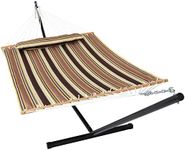 Sunnydaze Quilted Double Hammock wi
