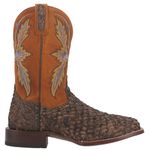 Dan Post mens Dorsal Square Toe Cowboy Boots Western Boot, Tobacco, 13