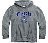 Ivysport Florida Gulf Coast University Eagles Hooded Sweatshirt, Heritage, Charcoal Grey, XX-Large