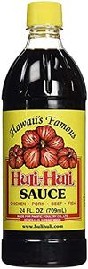 World Market Hawaii's Famous Huli-Huli Sauce - Hawaiian BBQ Sauce - Meat Rub BBQ Marinade Sauce and Steak Seasoning - 24 Ounce - 1 Pack