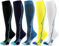 Ztexkee 5 Pairs Compression Socks, 