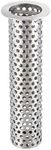 2" Commercial Floor Drain Strainer,8'' High, Thick Perforated Stainless Steel and Finely Polished Drain Basket