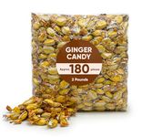 Ginger Candy For Nausea 2 Pounds Of Approx 180 Ginger Hard Candy Individually Wrapped