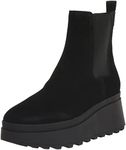 Calvin Klein Women's Nevia Ankle Boot, Black, 4 UK