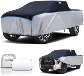Hail Protector Car Cover for Truck(Length:220"-228") + Gift Windshield Sunshade, Multi-Layered EVA Hail Proof Car Cover, Padded Car Hail Protector for F-150/250/350, Silverado, Ram,Sierra,Tundra,etc.