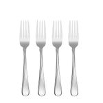 Oneida 2865004B Flight Everyday Flatware Dinner Forks, Set of 4