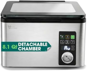 Vesta Precision 12” Chamber Vacuum Sealer, 8.1Qt chamber, Auto Vacuum Time