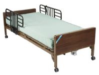 Drive Medical Heavy Duty Bariatric Hospital Bed, Brown, 48"