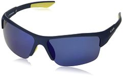 Columbia Men's Wingard Polarized Rectangular Sunglasses, Matte Navy, One Size