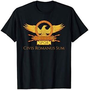 Civis Romanus Sum - Aquila SPQR - Historia de Roma Antigua Camiseta