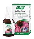 A.Vogel Echinaforce Sore Throat Spray | Extracts of Fresh Echinacea & Sage | 136 Sprays | Used for Targeted Relief from Sore Throats | Suitable for Vegans | 30ml