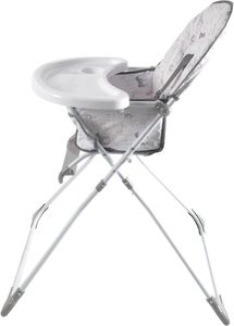 My Babiie Compact Highchair – Safari Print, Lightweight & Foldable