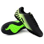 Vizari Santos Turf Soccer Cleats for Mens and Women | Football Turf Shoes with Two-Color Synthetic Upper | Mens Turf Soccer Shoes with Rubber Outsole | Durable Turf Cleats with Anti-Stretch Lining,