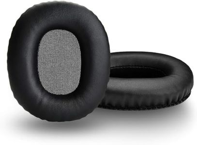 Yizhet 1 Paire Remplacement Coussinets d'oreille Coussins Oreillettes Compatible avec Marshall Monitor Oreillette Mousse Coussin (Noire)