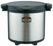 THERMOS vacuum thermal insulation cooker shuttle chef 8.0L Black KPS-8001 BK (Japan import / The package and the manual are written in Japanese)
