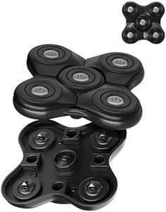 BaldiePro Blade Refill - Electric Shaver Replacement Head for BaldiePro Head Shaver - Electric Razor Replacement Blades for Bald Head and Face - Waterproof for Wet and Dry Shave