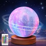 FULLOSUN Galaxy Moon Lamp, 3D Print