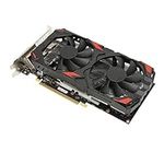 RX 580 Graphics Card, 8GB GDDR5 256Bit Gaming Graphics Card, PCI Express 3.0x16, 3 DisplayPort HDMI DVI, Dual Air Cooling PC Video Cards, 4K Displays Support