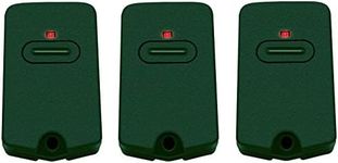 3Pack-RB741/FM135 Remote Control Transmitter for GTO/Mighty Mule Linear Pro Access Gate Opener Green