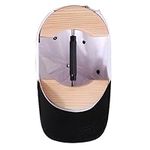 Cowboy Hat Stretcher Large Size 7 1/2 to 10 5/8for Fitted Hats Heavy Duty Extender Hat Shaper Bender for Baseball Caps Fedora Black, Black, Large