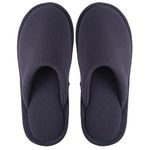 DRUNKEN Slippers For Unisex Winter Sandals Casual Flats Home Footwear Girls Sliders Flip Flops Chappals Ladies Clogs Sleeper Slides Stylish Ortho Soft Navy Blue - 8-9 Uk