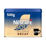 NESCAFÉ Gold Blend Decaf Instant Coffee 500g Tin